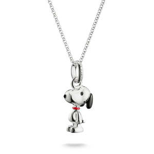 Necklaces Pendants: THOMAS SABO PEANUTS SNOOPY NECKLACE 40-45cm