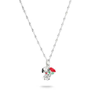 THOMAS SABO C/CLUB PEANUTS SNOOPY ROSE N/L