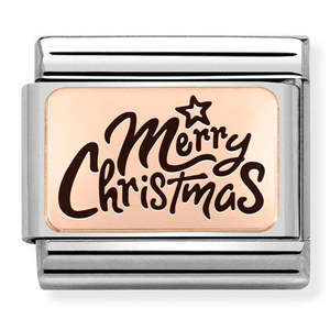 NOMINATION Composable Merry Christmas Charm