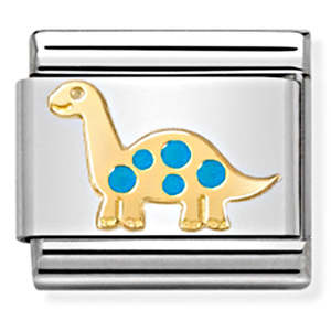 Mens Jewellery: Nomination Composable Brontosaurus Dinosaur Charm