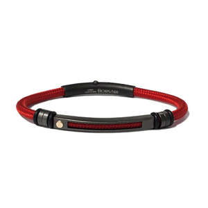 Borsari - Audace Nautico Bracelet Red/Black