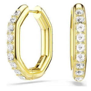 Gifts Under 200: SWAROVKSI DEXTERA:PE MN HOOP CRE/GOS