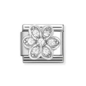 Nomination Composable CZ Daisy Charm