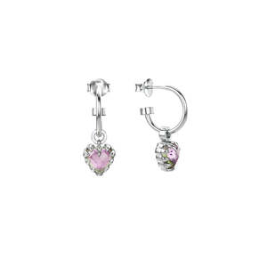 All Jewellery: Stolen Girlfriends Club Mystic Quartz Love Claw Anchor Earrings