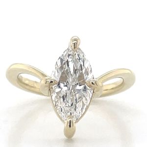 Diamond Jewellery: 9k Yellow Gold 2.03ct Marquise LG Diamond Ring