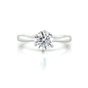 9k White Gold 1.06ct LG Diamond Ring