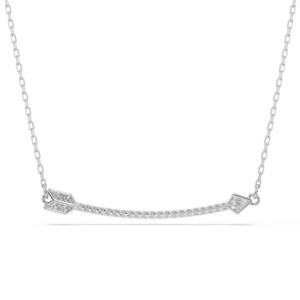SWAROVSKI IDYLLIA:PEND ARROW WHI/RHS