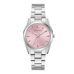 Watches: Bulova Surveyor Watch - Pink