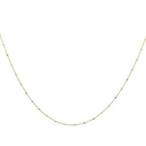 All Jewellery: 9k B/Tn Trace & Block Chain 45cm