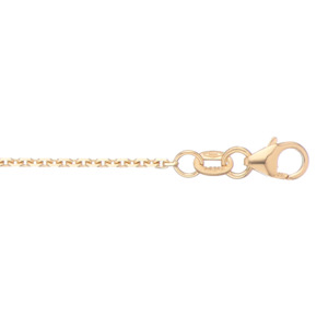 All Jewellery: 9k Yellow Gold 1.3mm Trace Chain 42cm