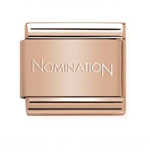 Nomination Rose Gold Plate Single Link