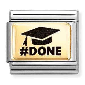 Fashion Jewellery: Nominatiom Graduation Hat #Done