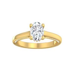 Rings: 9k Yellow Gold 1.58ct Lab Grown Diamond Ring
