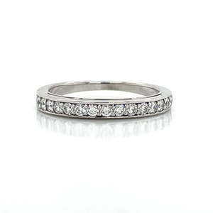 18k White Gold 16=0.43ct FG VS SI Diamonds Ring