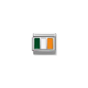 Mens Jewellery: Nomination Composable Flag Charm - Ireland