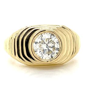'Vineyard Terraces' 18k Yellow Gold 1.50ct Diamond Ring