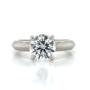 Rings: 'Jessica' Platinum 2.00ct Lab Grown Solitaire Diamond Ring