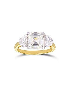 9k B/Tne 3.97ct Lab Grown Diamond Ring