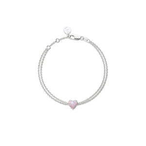 Fashion Jewellery: Stolen Girlfriends Club -  Pink Bello Opal Love Claw Bracelet