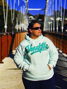 Hoodies: J-Hustle Lime Candy Graffiti Hoodie