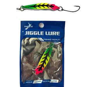 Products: 10g Toby spinning lure for Trout traffic light color with single hooks - JIGGLE LURE FISHING TACKLE WHOLESALE
