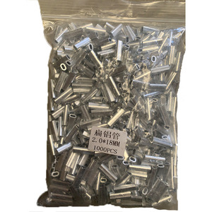 Products: 1000ps bulk pack crimps 2.0 18mm - JIGGLE LURE FISHING TACKLE WHOLESALE