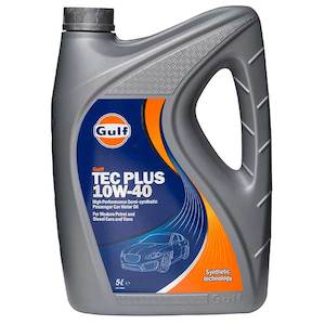 Lubricants: Tec Plus 10W-40