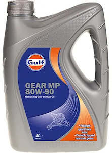 Lubricants: Gear MP 80W-90