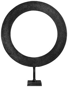 Anello Large Black Decoration - Decor & Accessories Refined Living