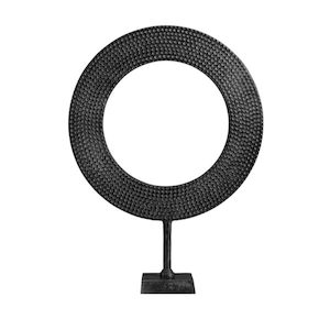 Products: Anello Small Black Decoration - Decor & Accessories Refined Living