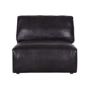 Products: Truffle Section Single Seat – Deep Sheen Chocolate - Sofas Refined Living