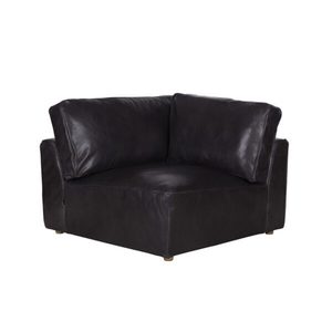 Products: Truffle Section Corner – Deep Sheen Chocolate - Sofas Refined Living