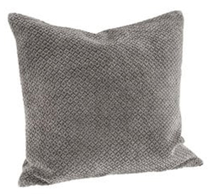 Products: Amelie Grey Square Cushion - OUTLET Refined Living