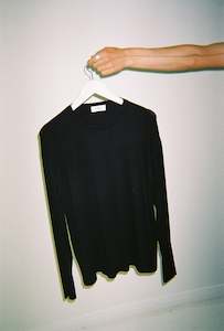 Basics: Drab Tee - Fine Slinky Rib