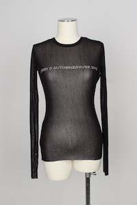 TRANCE MESH TOP - SIZE XS/S