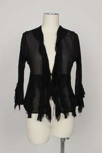 Ss20 One Night In Heaven: JO SILK CARDIGAN - SIZE 8