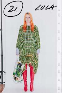 Ss20 One Night In Heaven: Firecloud - Warped Plaid Print