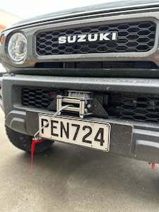 Jimny Accessories: Suzuki Jimny (2019+) Hidden Winch Mount