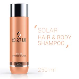 Products: SYSTEM PROFESSIONAL SOLAR HAIR AND BODY SHAMPOO 250ML Jingles Hair Design