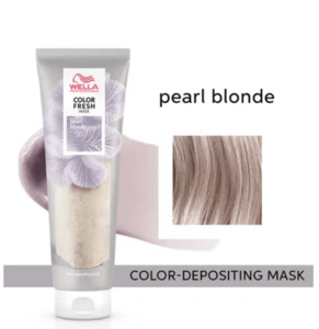 Products: Colour Fresh Mask Pearl Blonde Jingles Hair Design