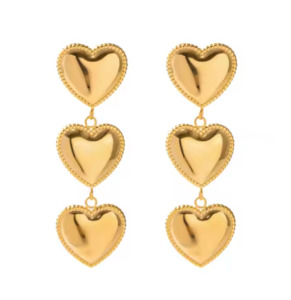 Olivia Heart Earrings