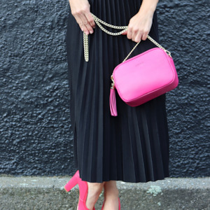 Handbags: Poppy - Fuchsia