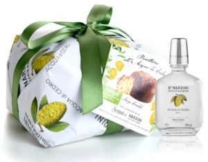Panettone 1: GIFT SET PANETTONE 750g + MINI ACQUA DI CEDRO