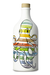 OCTOPUS CERAMIC JAR OLIVE OIL