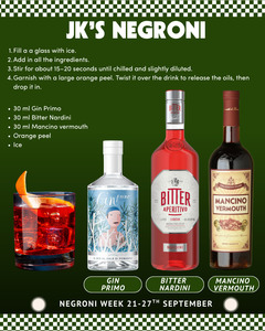 Mixed Cases: JK's Negroni