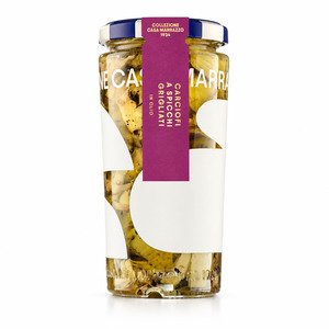 Tomato Passata: GRILLED SLICED CASTELLAMMARE PURPLE ARTICHOKES IN OIL