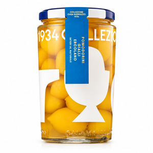 Tomato Passata: WHOLE YELLOW ERCOLANO CHERRY TOMATOES IN WATER