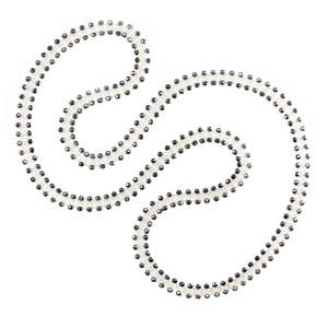 Zip Necklace - Quartz and Hematite