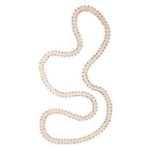 Zip Necklace - Quartz and Rose