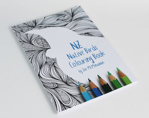 Products: NZ Native Birds colouring book
